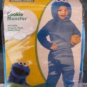 Spirit Sesame Street Cookie Monster Outfit - Blue